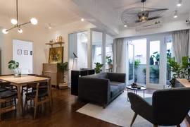 Tổ ấm hiện đại trong chung cư cũ