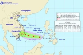 Áp thấp nhiệt đới di chuyển nhanh, có khả năng mạnh lên thành bão