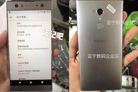 Xperia XA2 Ultra lộ ảnh với màn hình tràn viền