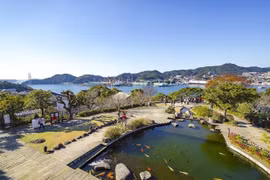 Ngắm 'thành phố trên mặt nước' Nagasaki từ trên cao