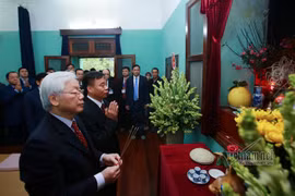 Chia sẻ của Tổng bí thư,Chủ tịch nước ở Nhà 67,nơi Bác Hồ chia xa