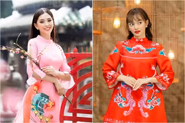 Dàn mỹ nhân Việt đồng loạt diện áo dài đón Tết