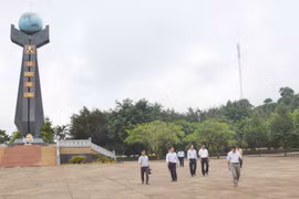 Nghĩa trang Liệt sĩ huyện Đức Cơ ngày đầu năm