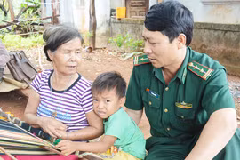 Cán bộ Biên phòng tăng cường cho xã: Trách nhiệm, hiệu quả