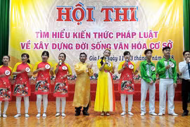 Khắc phục "bệnh" hình thức trong xét danh hiệu văn hóa