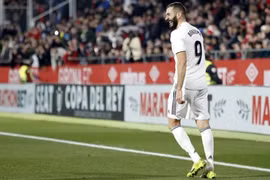 Girona 1-3 Real: Benzema đưa "Kền kền trắng" vào bán kết Cúp nhà Vua