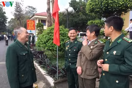 Cảm động cuộc gặp của những người lính mặt trận Vị Xuyên 1979
