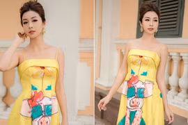 Jennifer Phạm vai trần gợi cảm xuống phố đầu năm