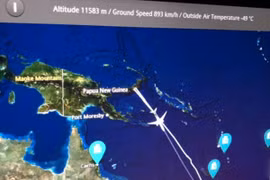 Máy bay New Zealand quay đầu vì TQ không cho phép hạ cánh