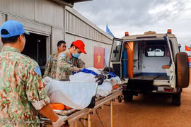 Bác sĩ quân y Việt Nam xử trí ca đột quỵ não cho nhân viên Liên Hiệp Quốc