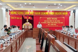 Gia Lai: Giao ban công tác nội chính và phòng-chống tham nhũng, tiêu cực