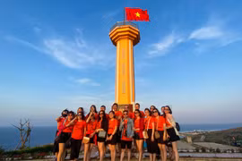 Thời khắc 'săn' ảnh đẹp trên đảo Lý Sơn