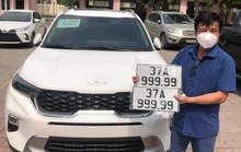 Người đàn ông may mắn bấm trúng biển xe ô tô "VIP" 99.999