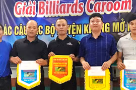 Hơn 50 cơ thủ tranh tài tại Giải Billiards Carom khu vực Đông Gia Lai