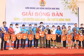 Đak Đoa khai mạc giải bóng bàn công chức, viên chức, người lao động