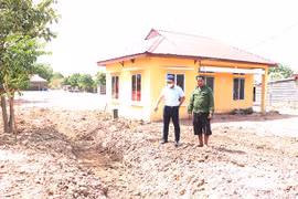 Làng tái định cư xã Ia Mơr: Hễ mưa là ngập úng