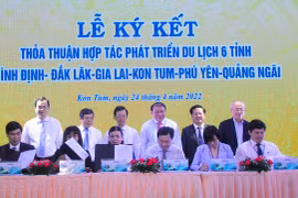 6 tỉnh miền Trung và Tây Nguyên ký kết thỏa thuận hợp tác du lịch