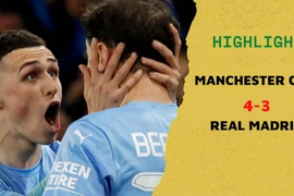 Highlights Manchester City 4-3 Real Madrid: Bữa tiệc bàn thắng linh đình