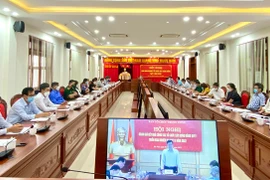 Giao ban ngành Tổ chức xây dựng Đảng quý I-2022