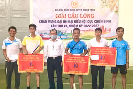 Hội Cựu chiến binh huyện Mang Yang tổ chức Giải Cầu lông lần thứ I-2022