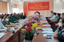 Bộ Quốc phòng tập huấn Luật Biên phòng và các văn bản liên quan