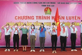 72 học viên tham gia chương trình huấn luyện giáo viên làm Tổng phụ trách Đội