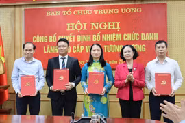Bổ nhiệm nhân sự Ban Tổ chức Trung ương