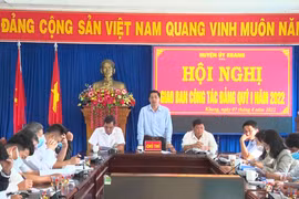 Quý I-2022, Kbang kết nạp 18 đảng viên mới