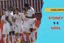Highlights Sydney - HAGL: Văn Thanh ghi bàn tuyệt đẹp, HAGL hụt 3 điểm đáng tiếc