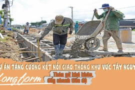 Dự án tăng cường kết nối giao thông khu vực Tây Nguyên: Tháo gỡ khó khăn, đẩy nhanh tiến độ