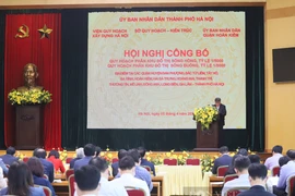 Hà Nội chính thức công bố Quy hoạch đô thị sông Hồng