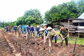 Binh đoàn 15 tích cực tham gia xây dựng hệ thống chính trị cơ sở