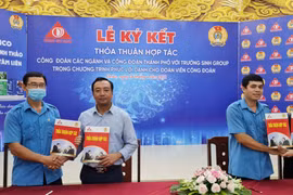 Ký kết chương trình phúc lợi cho đoàn viên Công đoàn và người lao động với Trường Sinh Group