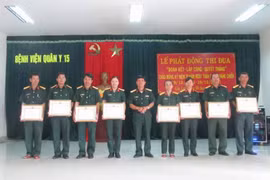 Bệnh viện Quân y 15: Thi đua chào mừng 70 năm Ngày toàn quốc kháng chiến