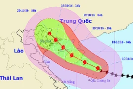 Ngày 19-10: Bão số 7 đổ bộ vàoThái Bình đến Quảng Ninh