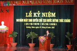 "Những suy tư của cụ Huỳnh Thúc Kháng về đất nước còn nguyên giá trị"