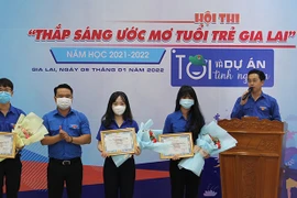 Trao giải hội thi "Thắp sáng ước mơ tuổi trẻ Gia Lai"