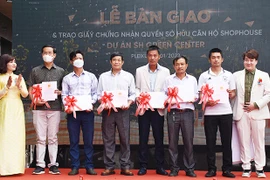 Bàn giao căn hộ Shophouse và mở bán 20 lô thuộc Dự án SH Green Center