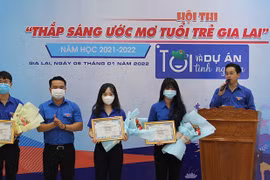Trao giải hội thi "Thắp sáng ước mơ tuổi trẻ Gia Lai"