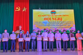 Chư Prông khen thưởng 40 hội viên nông dân sản xuất kinh doanh giỏi