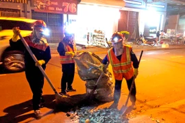 Giao thừa của những công nhân môi trường