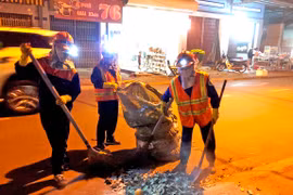 Giao thừa của những công nhân môi trường