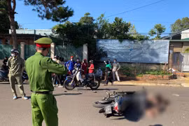 Pleiku: Va chạm giữa 2 xe máy, 2 người bị thương