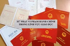 Vi phạm hành chính trong lĩnh vực giáo dục có thể bị phạt 150 triệu đồng