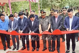 Khánh thành Nhà thờ và lưu giữ hài cốt liệt sĩ quân tình nguyện Việt Nam tại Campuchia