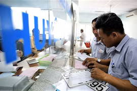 Xem xét đấu giá biển số ô tô cuối năm nay