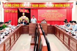 ​Hội nghị giao ban trực tuyến các cơ quan khối Đảng tỉnh và các Huyện ủy, Thị ủy, Thành ủy, Đảng ủy trực thuộc