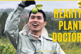 Kỹ sư 9X kể chuyện làm nông nghiệp qua "Hearty Plant Doctor"