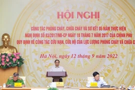 Siết chặt kỷ cương, nâng cao hiệu quả phòng cháy, chữa cháy