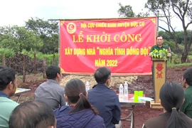 Đức Cơ: Xây dựng nhà nghĩa tình đồng đội